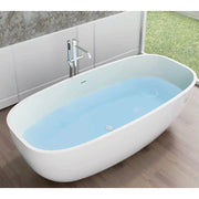 Pietra Bianca - Pietra Bianca Bora Freestanding Bath - 1650 & 1800 - Aqualux Bathrooms