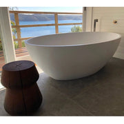 Pietra Bianca - Pietra Bianca Coco Freestanding Bath - 1760 - Aqualux Bathrooms