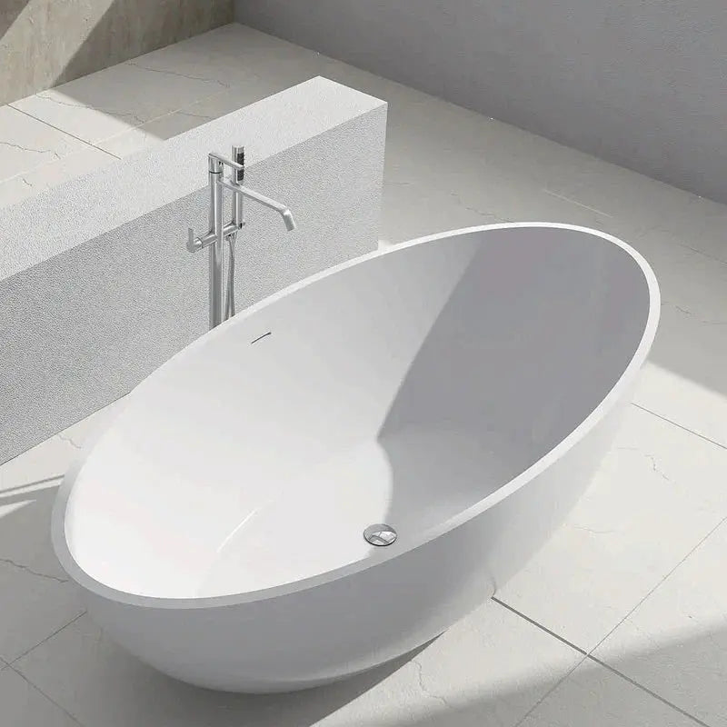 Pietra Bianca - Pietra Bianca Nice Freestanding Bath - 1800 - Aqualux Bathrooms