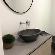 Pietra Bianca - Pietra Bianca Pearl Above Counter Basin - Aqualux Bathrooms