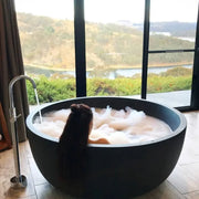 Pietra Bianca - Pietra Bianca Romeo Freestanding Bath - 1350 & 1500 - Aqualux Bathrooms