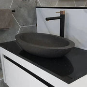 Pietra Bianca - Pietra Bianca Vivian Above Counter Basin - Aqualux Bathrooms