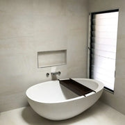 Pietra Bianca - Pietra Bianca Whitney Freestanding Bath - 1600 to 1800 - Aqualux Bathrooms