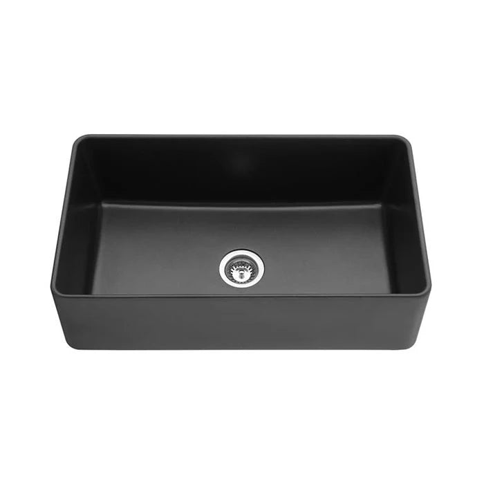 Quartz Undermount Single Bowl Kitchen Sink 838mm