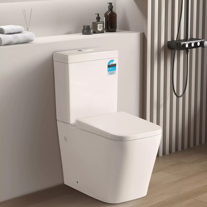 Qubist BTW Toilet Suite Gloss White