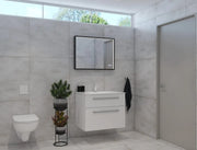 Euro Mirror - Röek Mirror Black - Aqualux Bathrooms