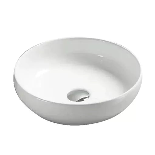 Round Above Counter Ceramic Art Basin 370mm