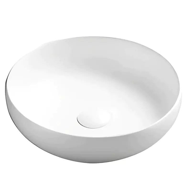 Round Above Counter Ceramic Art Basin 370mm