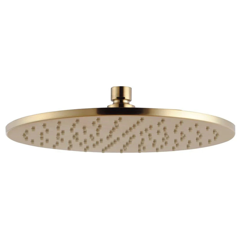 Round Brass Shower Head 250mm (BRASS)