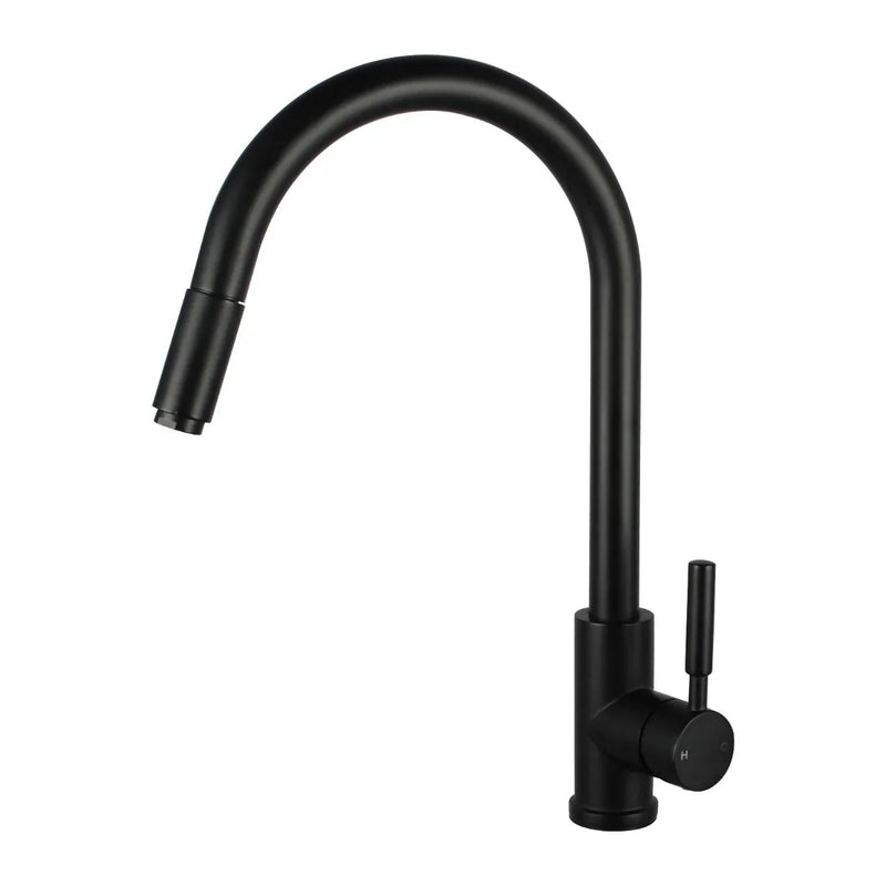 Round Pull Out Kitchen Sink Mixer Tap - 1016.KM