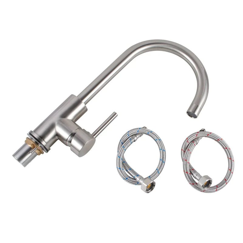 Round Standard Kitchen Sink Mixer Tap