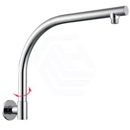Round Swivel Wall Mounted Shower Arm