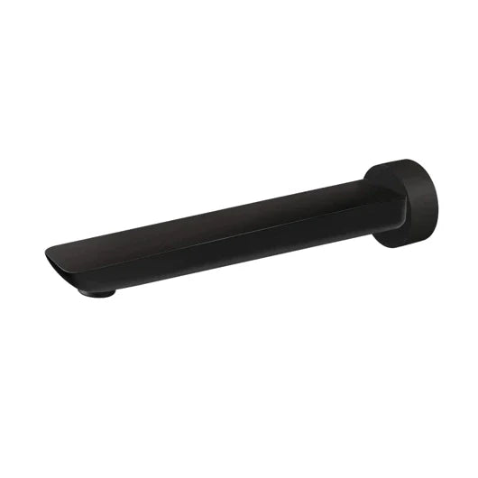Rushy Black Bathtub/Basin Wall Spout