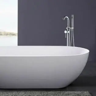 Stella Freestanding Bathtub - Non Overflow - Aqualux Bathrooms- Poseidon