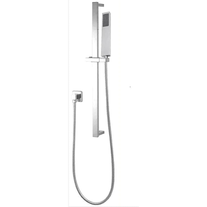 Square Brushed Nickel Handheld Shower Set