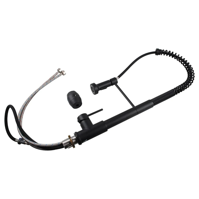 Tall Spring Pull Out Kitchen Sink Mixer Tap