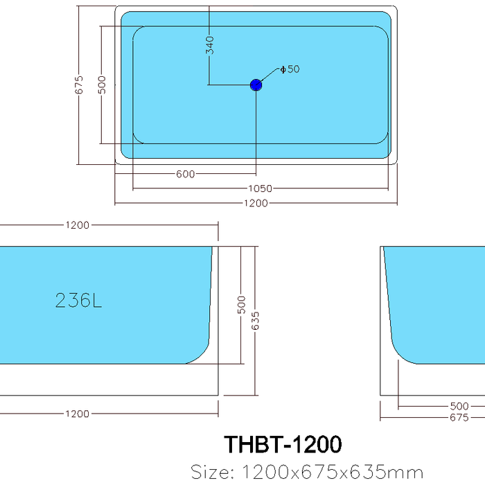 Theo Multifit Bathtub Non Overflow Standard Chrome Pop Up Waste