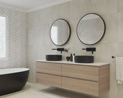 Euro Mirror - Olëk Mirror Black - Aqualux Bathrooms